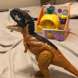 Reptile Toy Dinosaur - Black and Brown